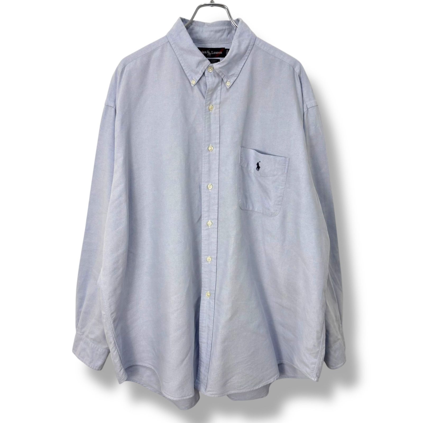 90s ラルフシャツ　xxl ビッグサイズ 90年代 Ralph Lauren ラルフローレン BLAKE ボタン