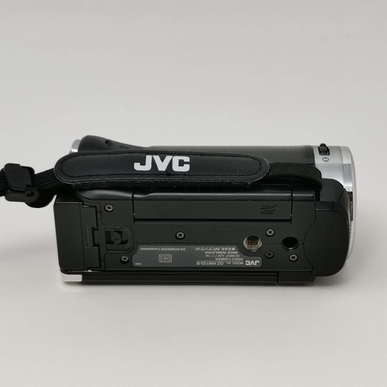 JVC ビデオカメラ ブラック GZ-HM133-B 充電器ないため動作