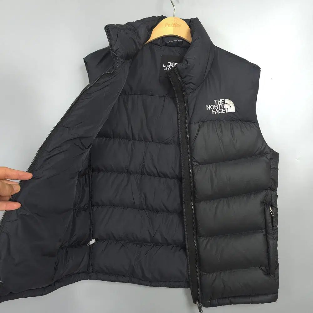 【新品】ザ ノースフェイス ヌプシ ダウン ベスト 700 黄色×黒 XS ザ・ノースフェイス ベスト ダウンベスト ヌプシ 700 フィル
