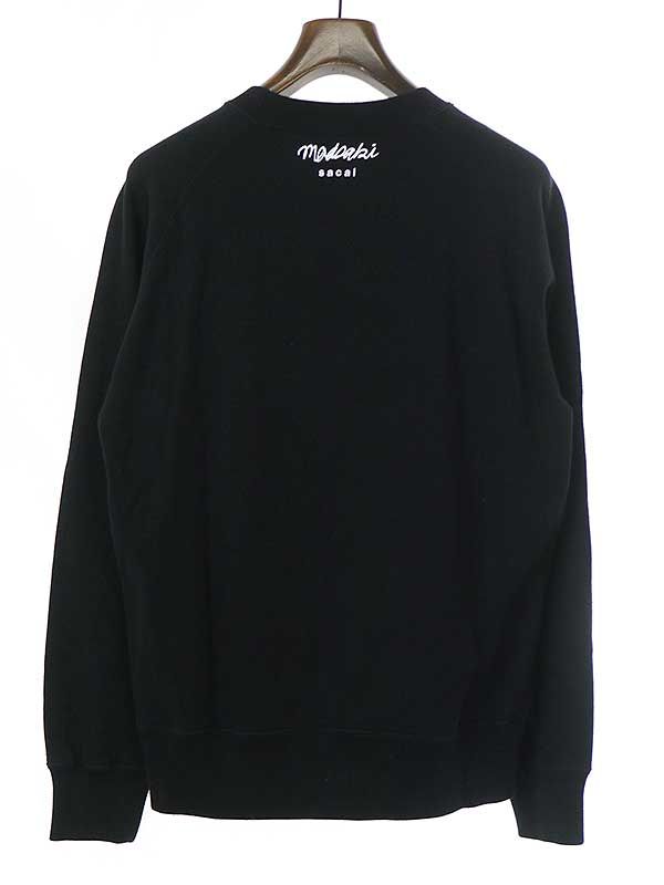 sacai サカイ 22AW MADSAKI Flock Print Pullover スウェット