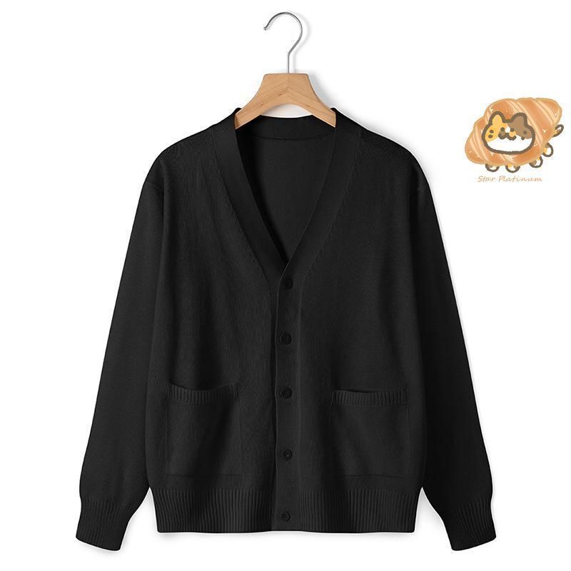 カーディガン レディース ニットセーター 制服 Vネック JK