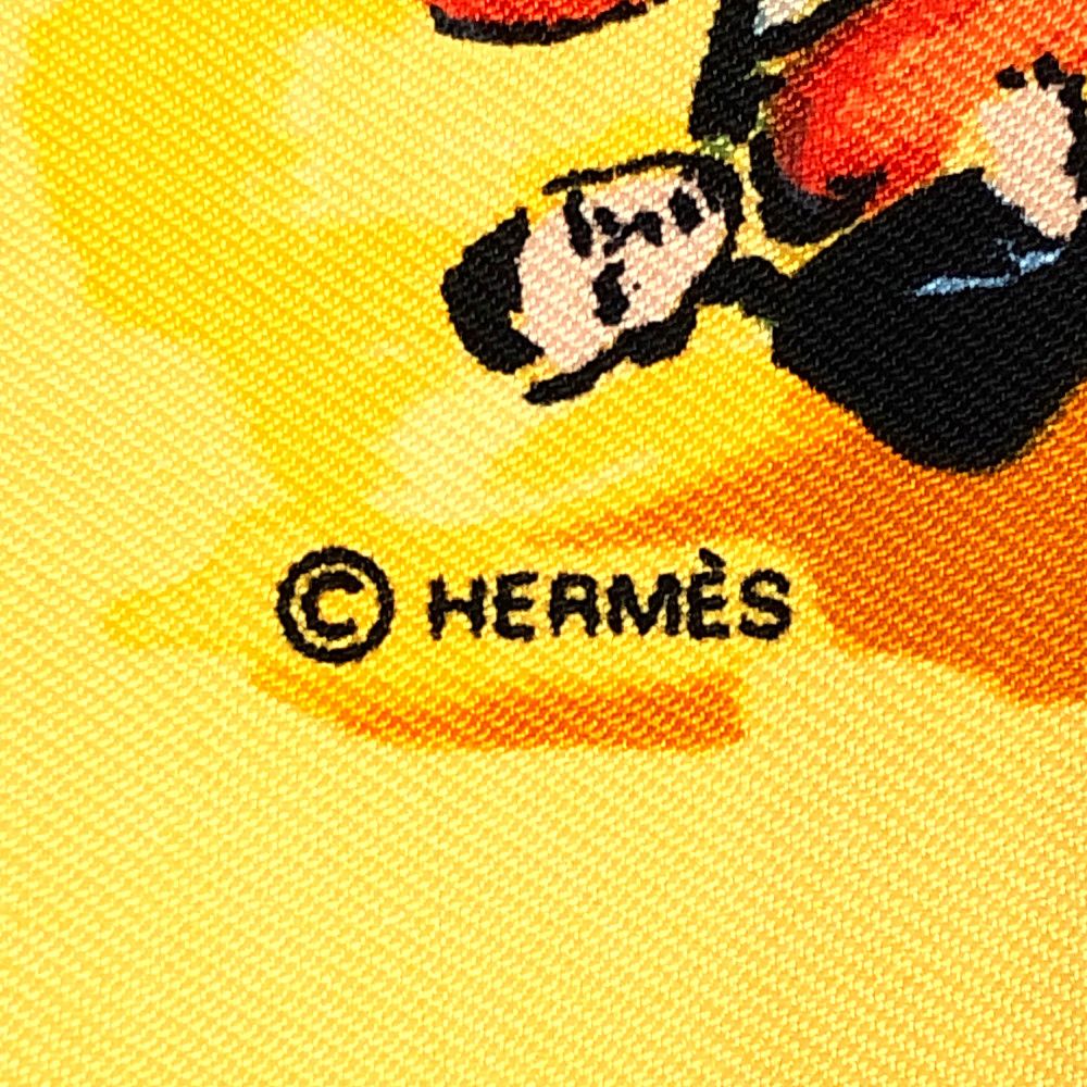 HERMES エルメス シルク スカーフ プチカレ45 CONCERTO コンチェルト