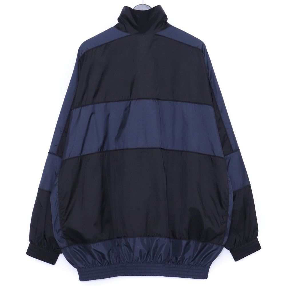 BALENCIAGA ナイロンジャケット サイズ44 ブラック BALENCIAGA◇21AW/BB Logo Track Jacket/トラックジャケット/44