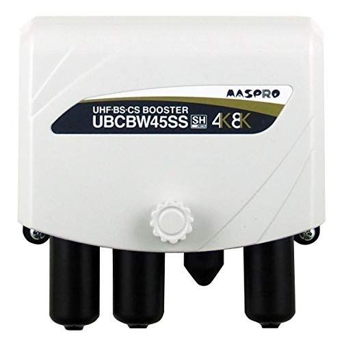 マスプロ 4K 8K衛星放送 3224MHz 対応 UHF BS CSトリプルブースター UBCBW45SS