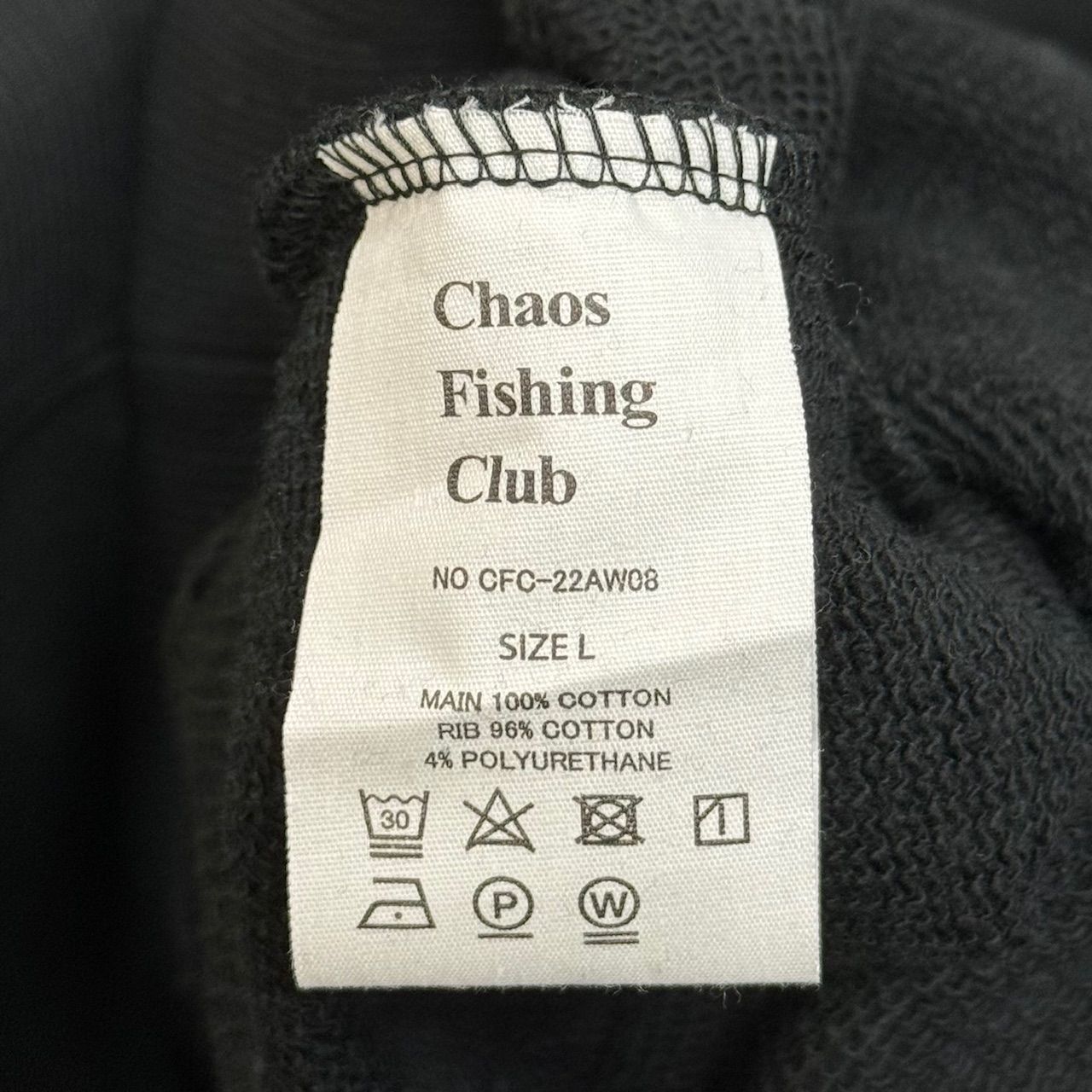 新品 定価19800円 Chaos Fishing Club OG LOGO HOODIE プリント 