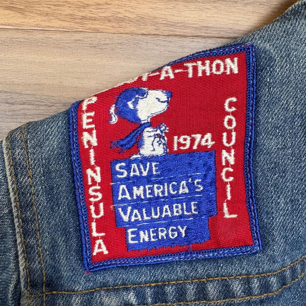 USA製 70s Levi's 70705-0317 リーバイス ワッペン・ピンズ付き