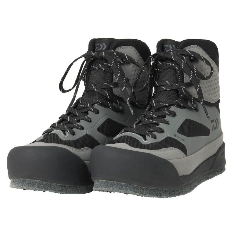 ダイワ TGロックショア ゴアテックスシューズ スパイクフェルトソール DS-3650G-TG グレー 25.5cm | daiwa 釣具