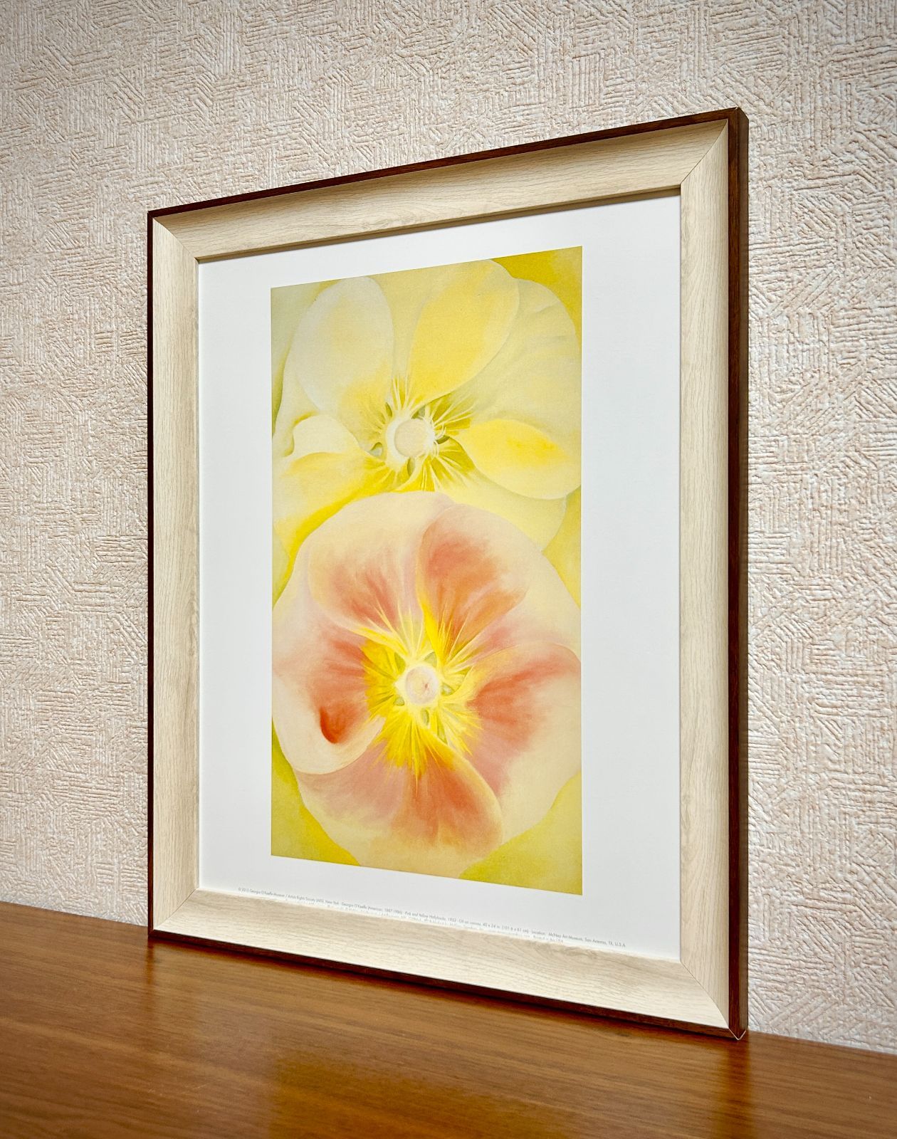 新品☆額縁付アートポスター☆ジョージア・オキーフ☆O'Keeffe