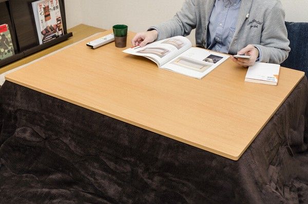 日時指定不可 折れ脚フラットヒーターコタツ
