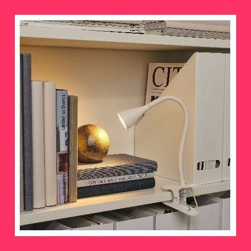スタッフおすすめ！売れ筋ＩＫＥＡ/イケア NAVLINGE/ネーヴリンゲ：LEDクリップ式スポットライト ホワイト（704.498.93）