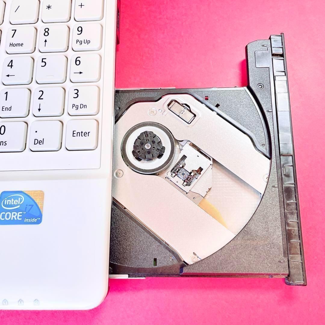 ️おしゃれ白ノートパソコン 快適SSD