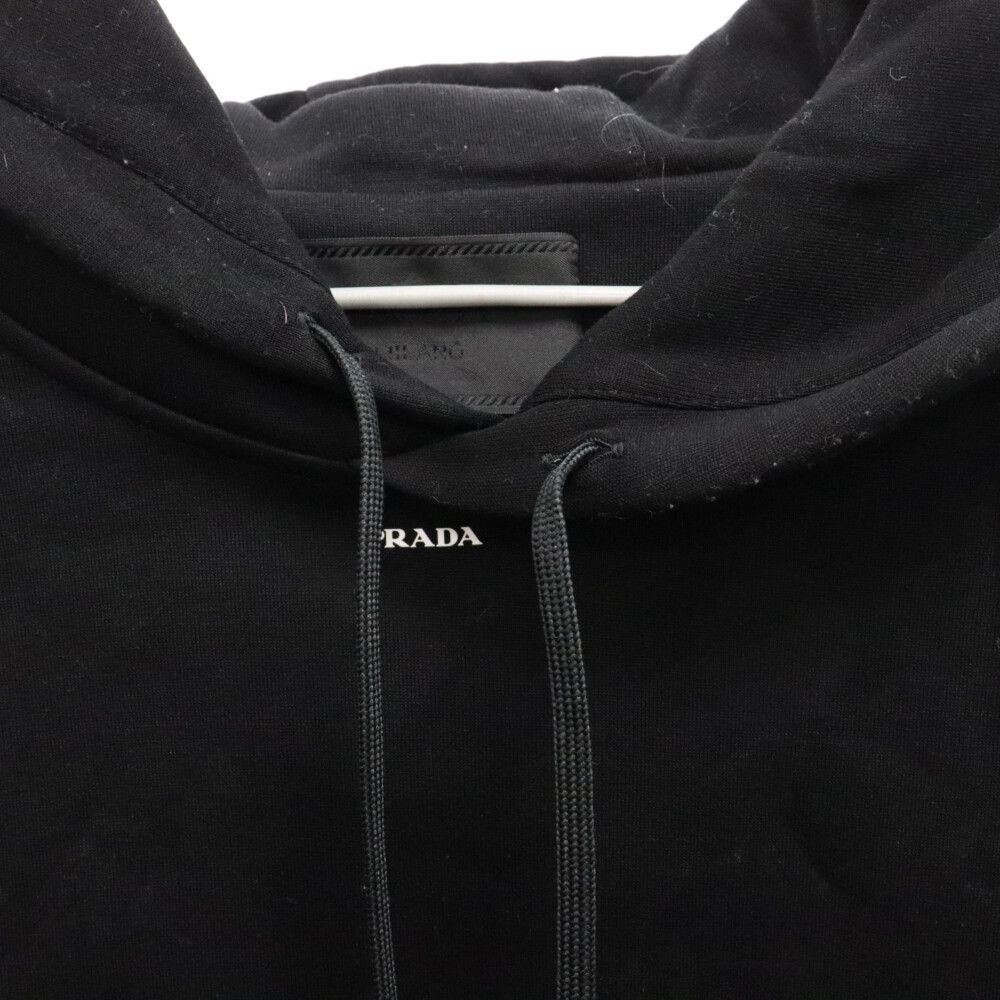 PRADA (プラダ) 23SS テクニカルコットンフーディ プルオーバー 
