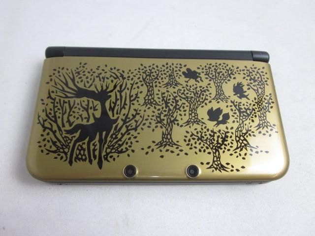  中古品 ゲーム ニンテンドー3DS LL 本体 ニンテンドー3DS LL ポケットモンスター X パック プレミアムゴールド 本体のみ