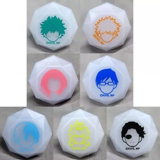 雑貨　全7種セット 「僕のヒーローアカデミア 6期 おかえり、デク!雄英スペシャルステージ トレーディングリングライト」 中古】雑貨 全7種セット 「僕のヒーローアカデミア 6期 おかえり