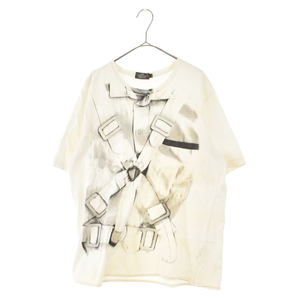 AFFA (エーエフエフエー) パラシュート転写プリントTシャツ ホワイト 