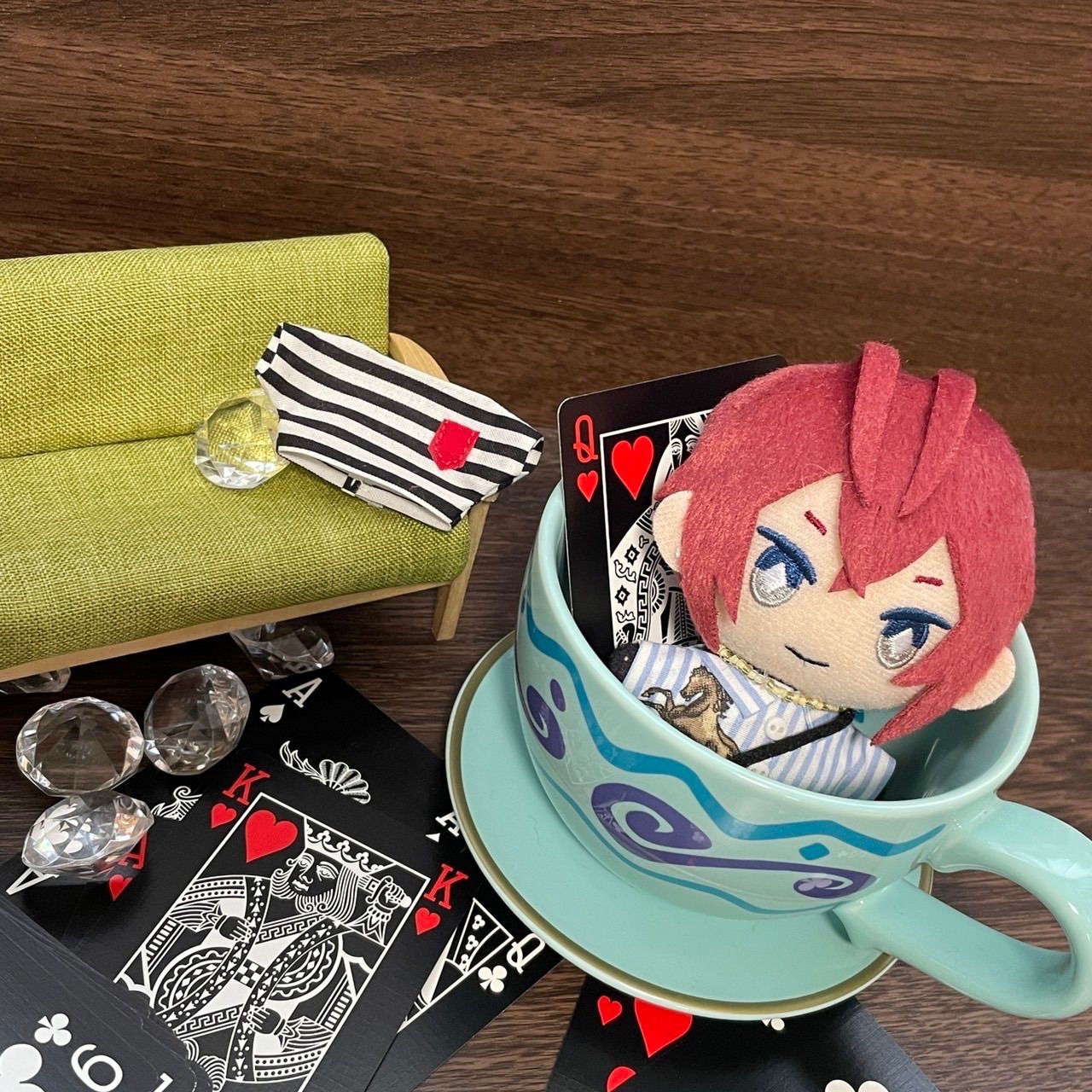 ボーダーとストライプのおしゃれ服セット　Ａ