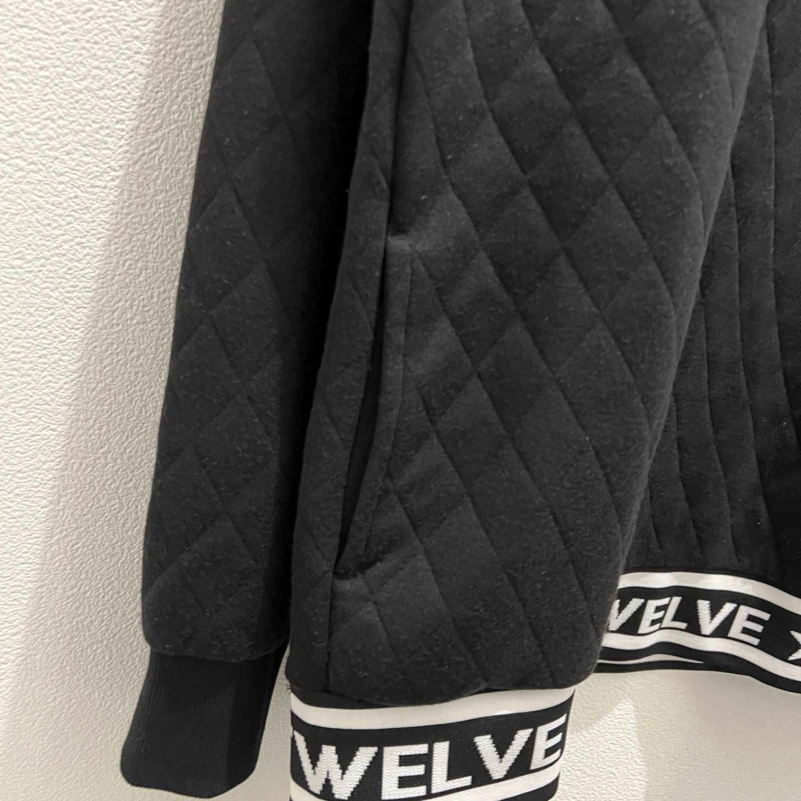 40%OFF】 V12 V-12 ゴルフ メンズ 長袖 キルティング スウェット