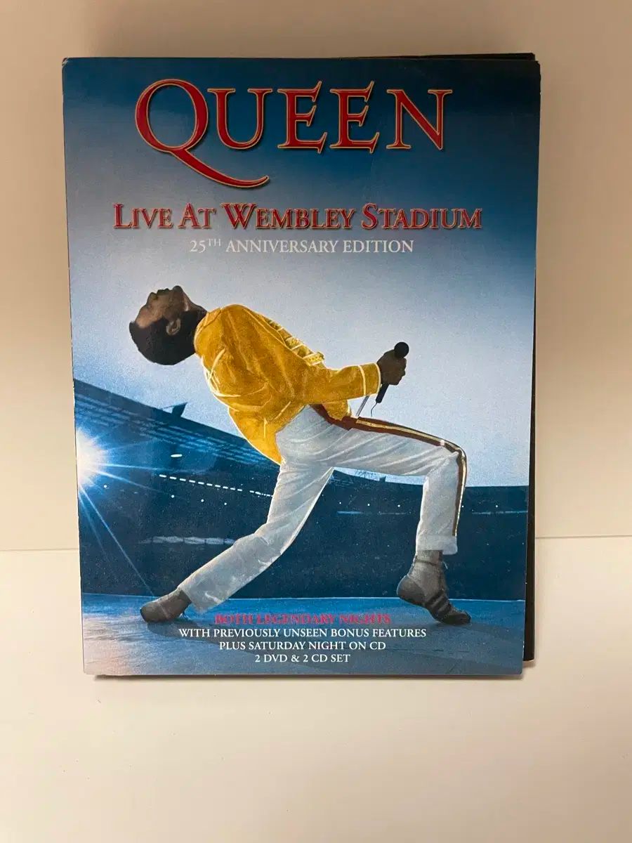 QUEEN ウェンブリー スタジアム ライブ LIVE 25 周年 cd dvd