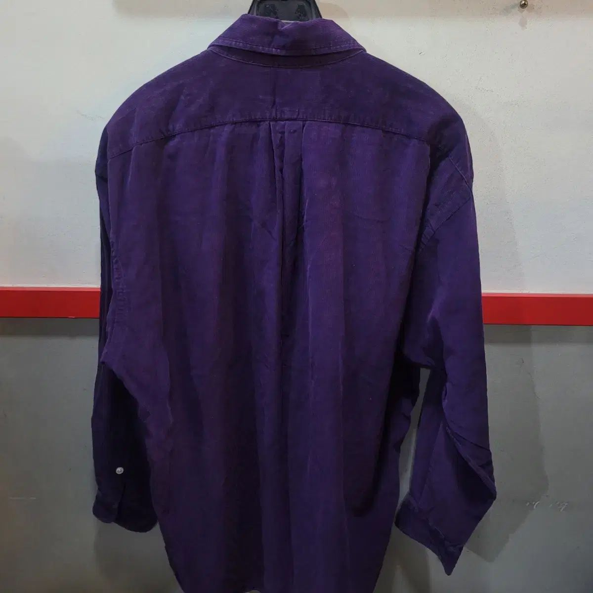 正規品 POLO RALPH LAUREN ポロラルフローレン コーデュロイ 紫 シャツ