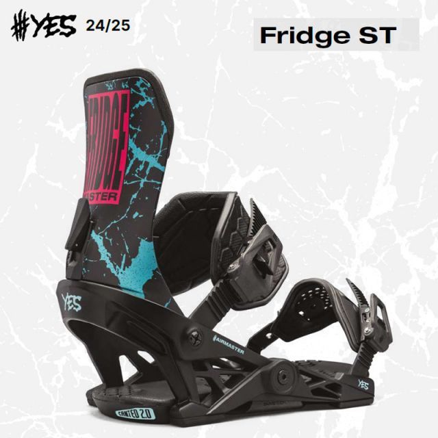 スノーボード ビンディング 金具 24-25 イエス フリッジエスティー YES Fridge ST メンズ SSKATETECH 日本正規品