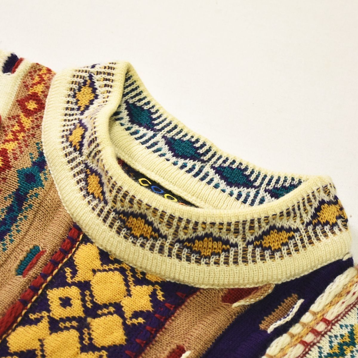 激レア】 90sヴィンテージ クージー COOGI 立体編み 3Dニット セーター