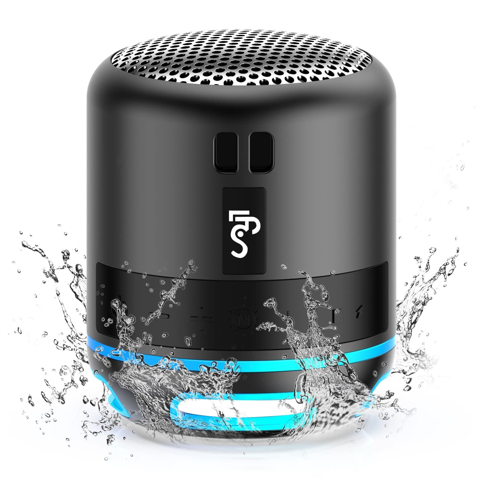 LFS Bluetooth スピーカー 小型 ミニ 防水 風呂用 TWS機能 マ - スピーカー