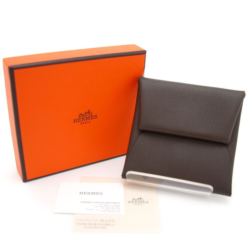 中古 美品】エルメス HERMES 小銭入れ コインケース バスティア