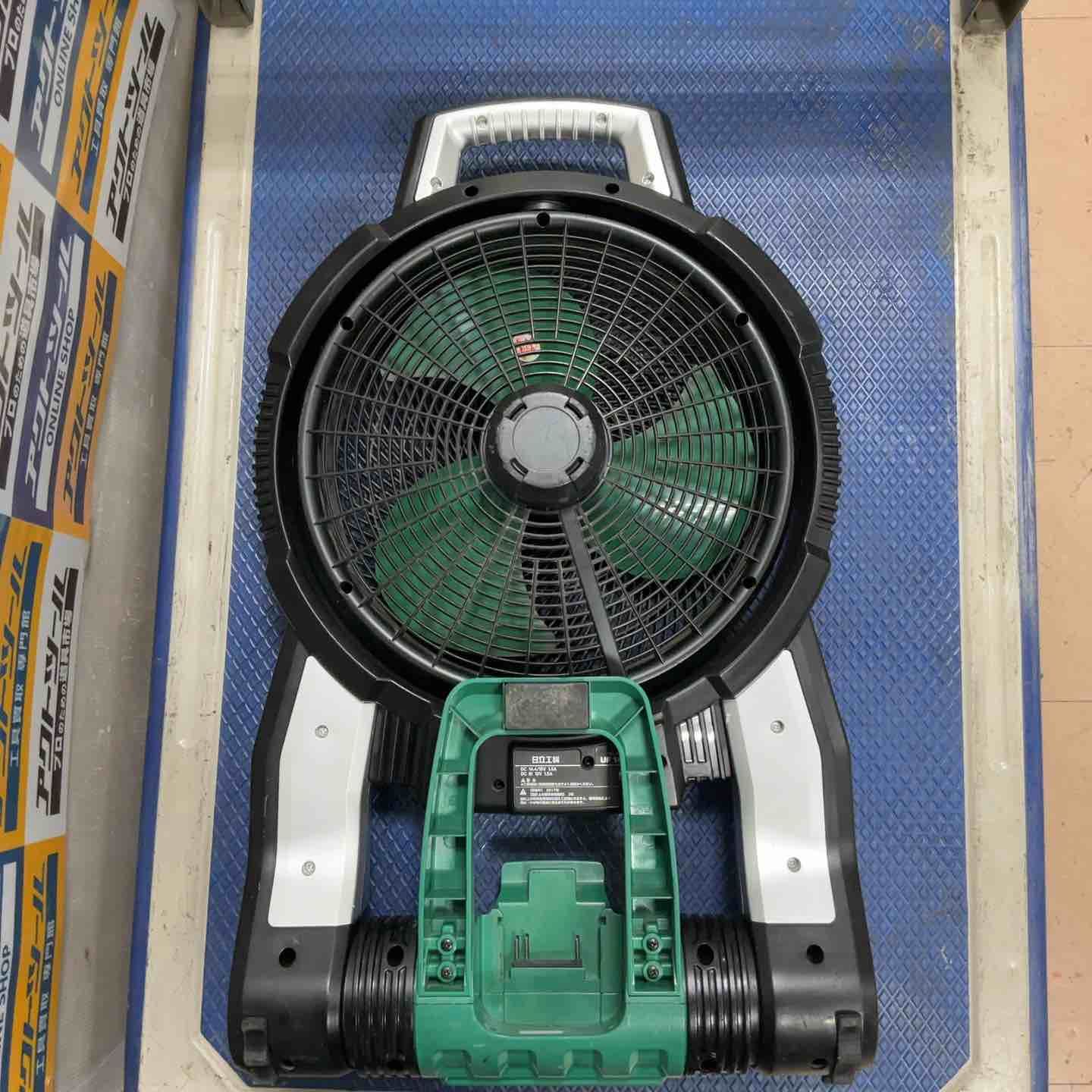 HiKOKI 中古未使用品 ハイコーキ コードレスファン UF18DSAL(NN