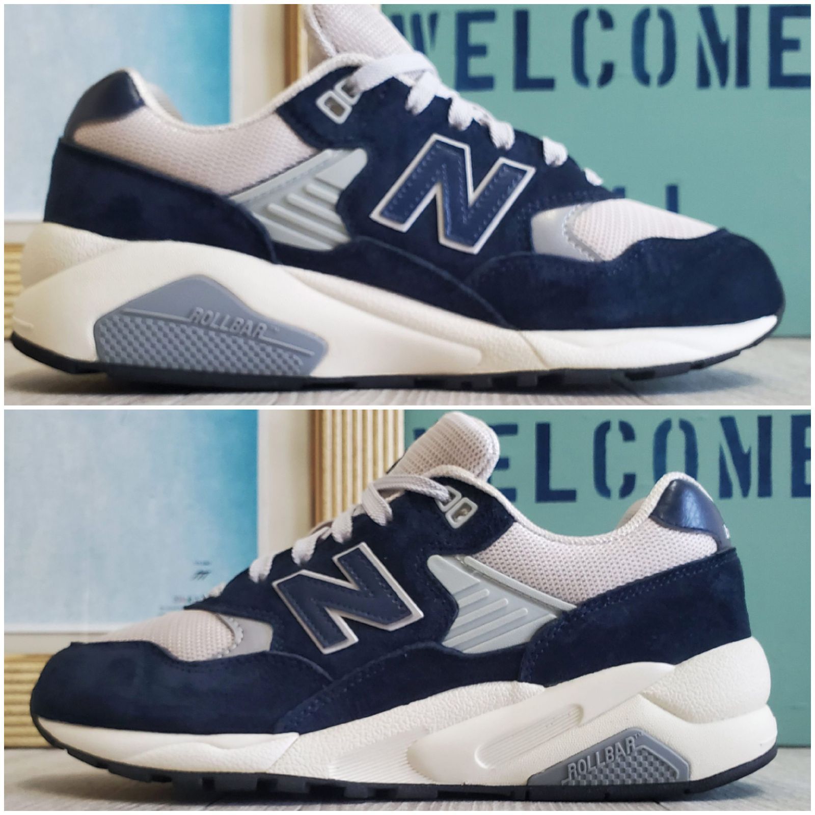 NEW BALANCE ニューバランス□美品 2022年 MT580 OG2 スエード
