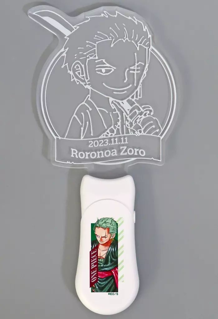 ゾロ　バースデー　ペンライト 中古】雑貨 ロロノア・ゾロ バースデイペンライト(JCS限定Ver