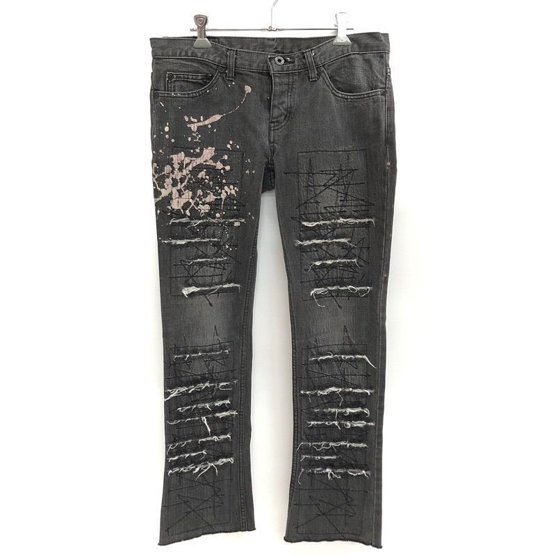【中古品】HYSTERICS ヒステリックス 3AP-3723 クラッシュデニム デニムパンツ ボトムス 【151-250929-hn-01-fur】