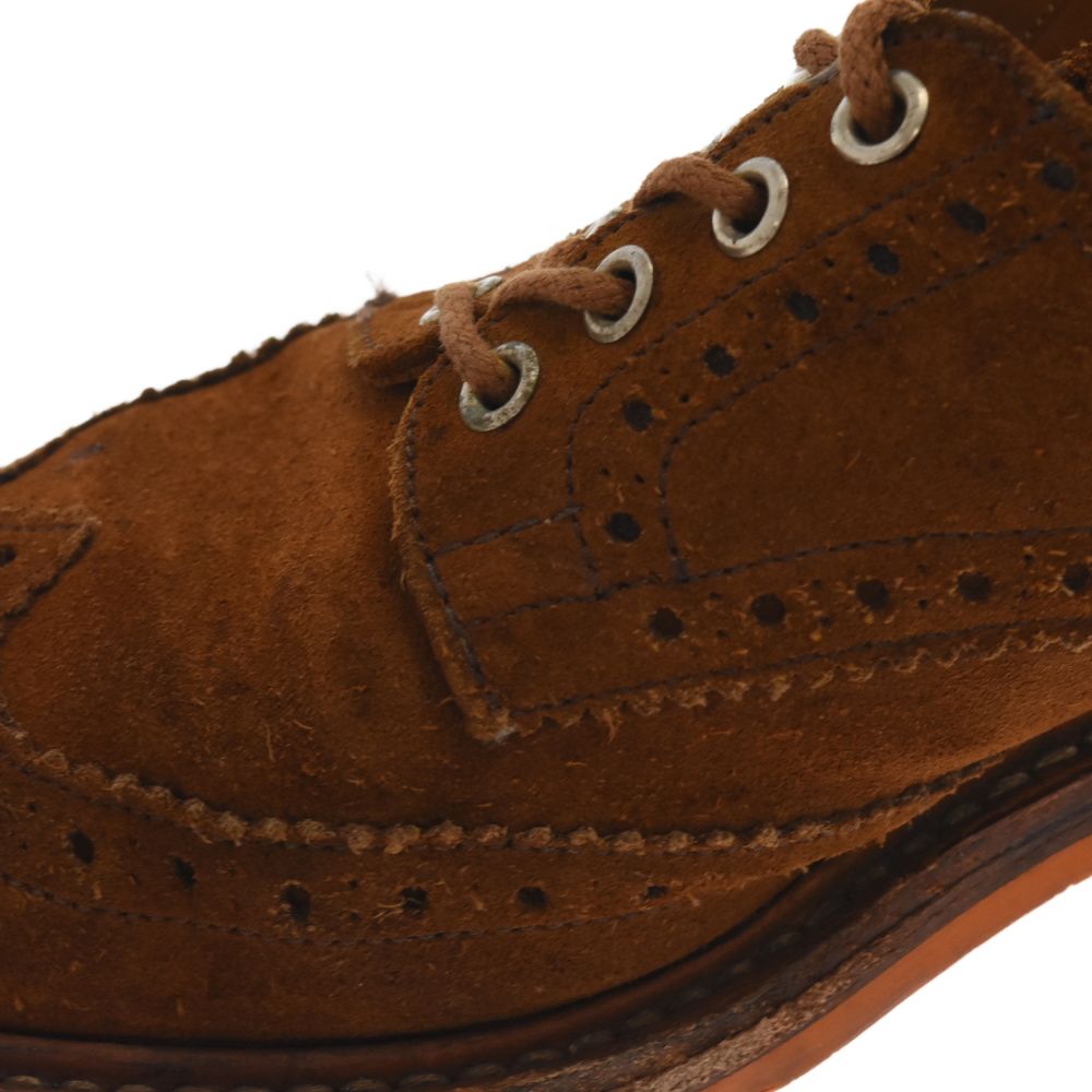 Tricker's (トリッカーズ) ウイングチップ バートン スエード 