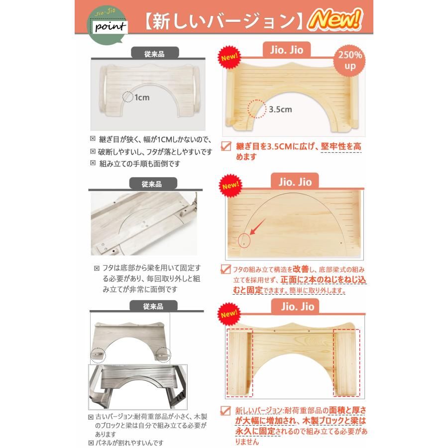 高さ3段階調節