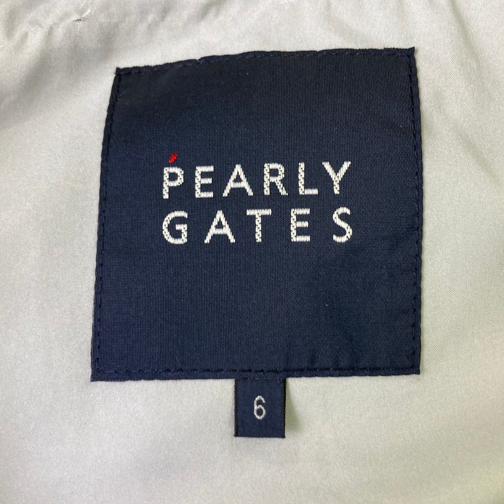 サイズ：6 PEARLY GATES パーリーゲイツ 2023年 2WAY ダウン