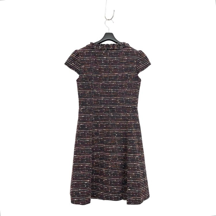 ルネ♡ジャガードワンピース Rene ルネ Lady Jacquard ドレス フリルジャガード ワンピース