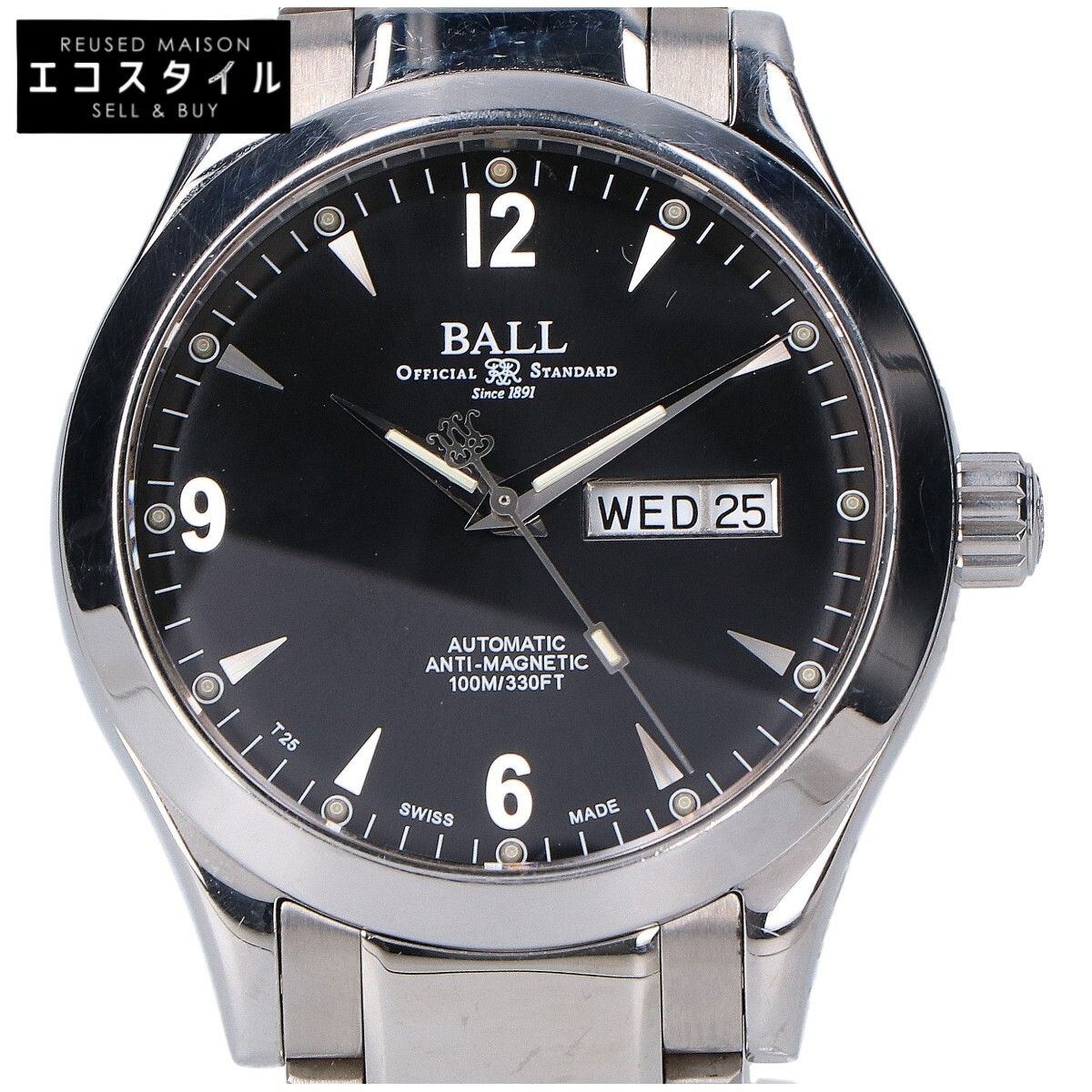 BALL ボールウォッチ NM2026C-S5J-BK ENGINEER II OHIO
