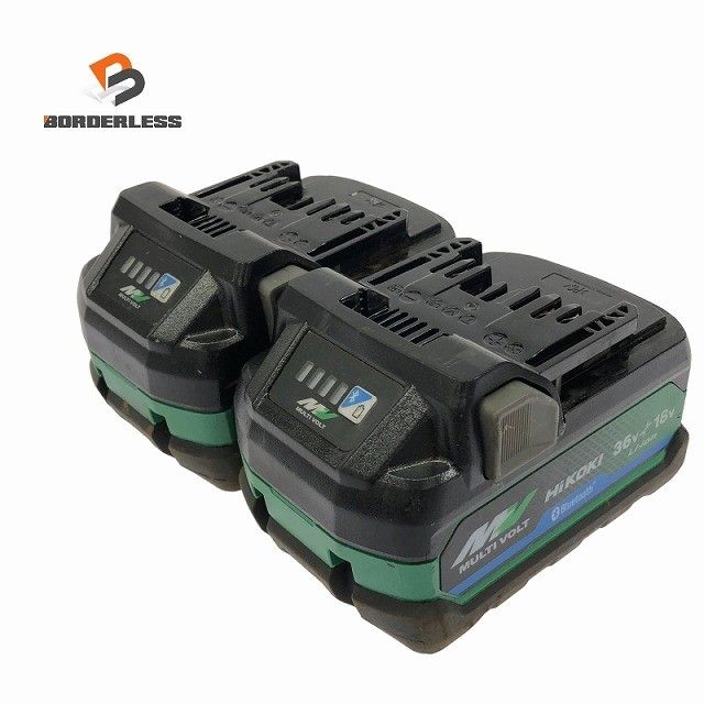 品2個セット HiKOKI ハイコーキ 36V 2.5Ah 純正 マルチボルトバッテリー BSL36A18BX Bluetooth リチウムイオンバッテリー117517