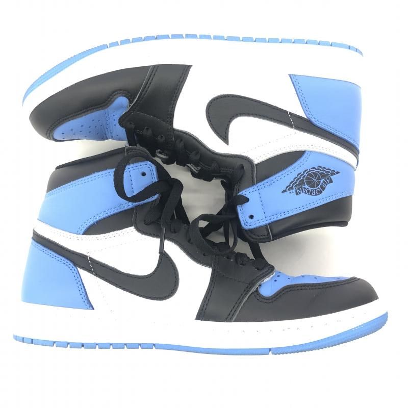 中古】NIKE AIR JORDAN 1 RETRO HIGH OG University Blue/UNC