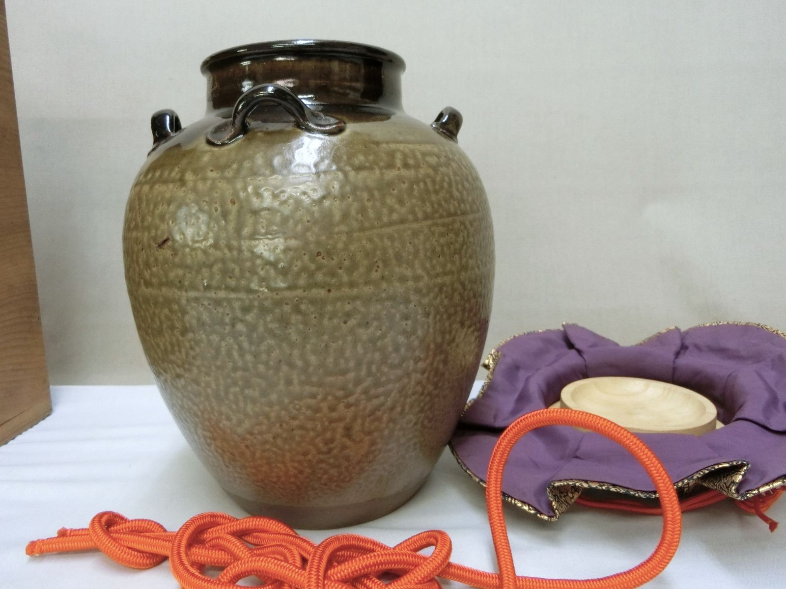 飾り壷 茶道具 丹波焼 市野信水 飾茶壺 茶器 【公式通販】