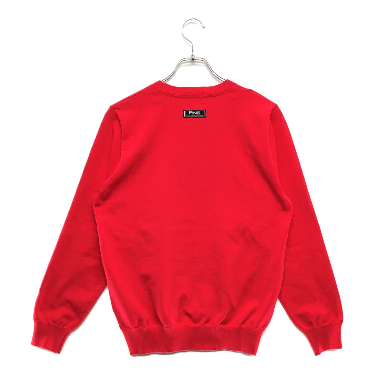 PING - coco 中古 ピン PING レディース セーター L ピンク 長袖クルーネック 薄手 ニット 中古 レディース ピン PING セーター L ピンク 長袖クルーネック