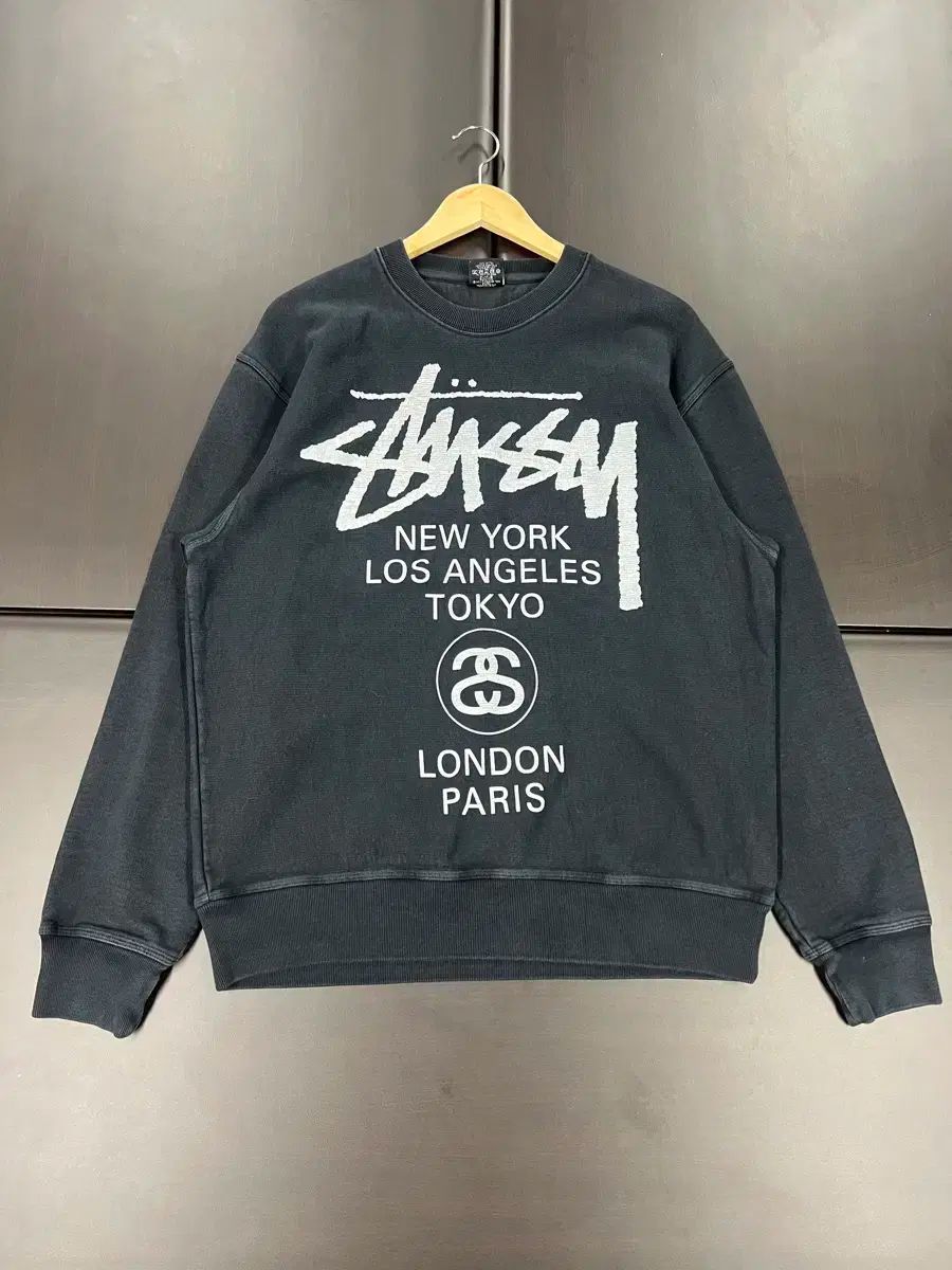 STUSSYパーカー ワールドツアー限定 ステューシー】ワールドツアーロゴ