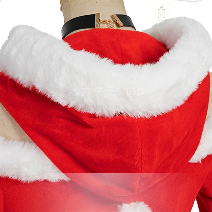 配送商品は通常配送無料。 原神 バーバラ サンタドレス クリスマス 風 コスプレ 衣装 演出服 変装 cosplay 仮装 二次会 イベント パーティー