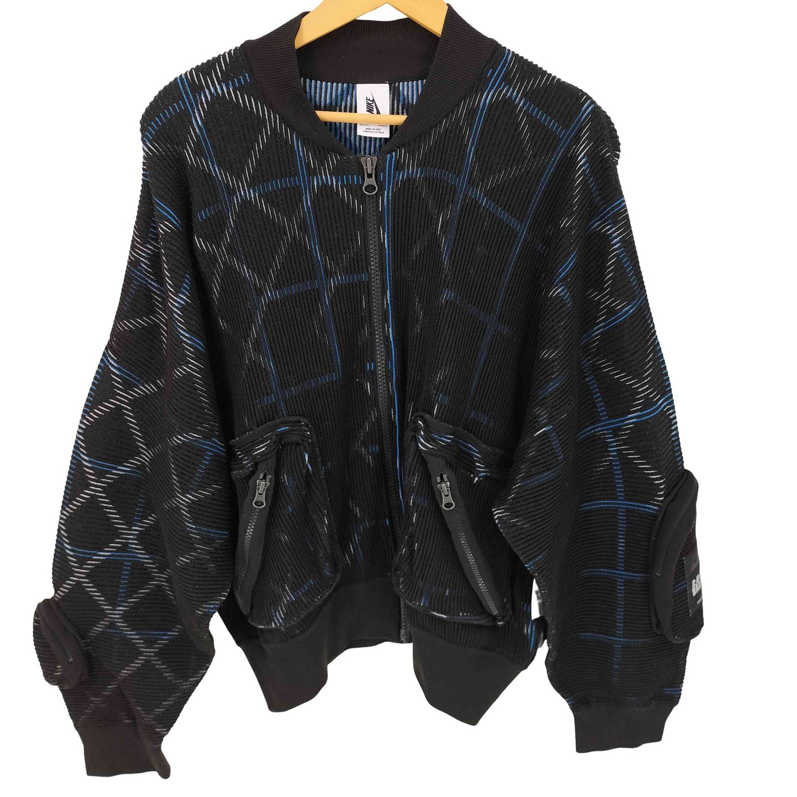 アンダーカバー UNDERCOVER CHAOS BALANCE ニット MA-1 ボンバージャケット メンズ  XXL