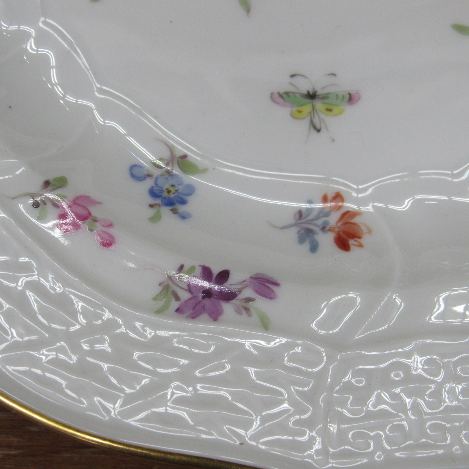 1850年-1924年 マイセン meissen アンティークマイセン ボタン剣 20cm