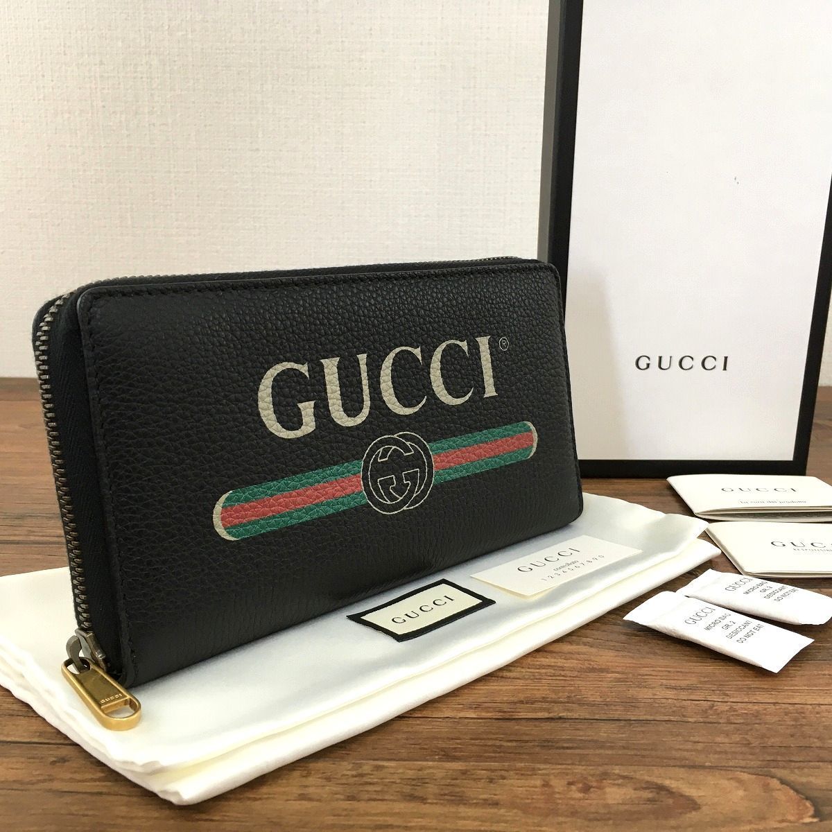 期間限定特別価格 GUCCI♡マイクログッチシマ♡ジップウォレット