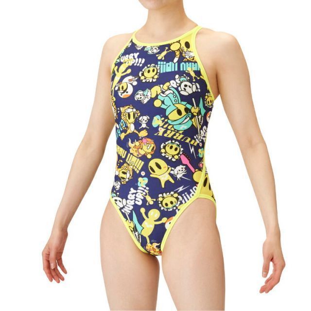 日本未発売！アリーナ競泳水着スーパーフライバック濃紺