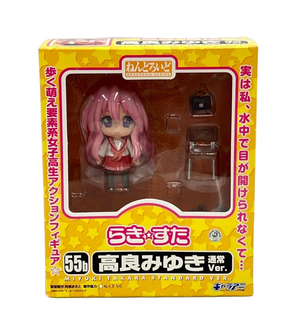 美品 キャラアニ ねんどろいど フィギュア らき⭐︎すた 高良みゆき