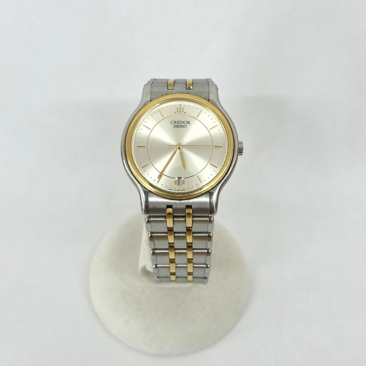 ♪ SEIKO CREDOR セイコー クレドール 8J86-6A00 腕時計 SS 18KT 