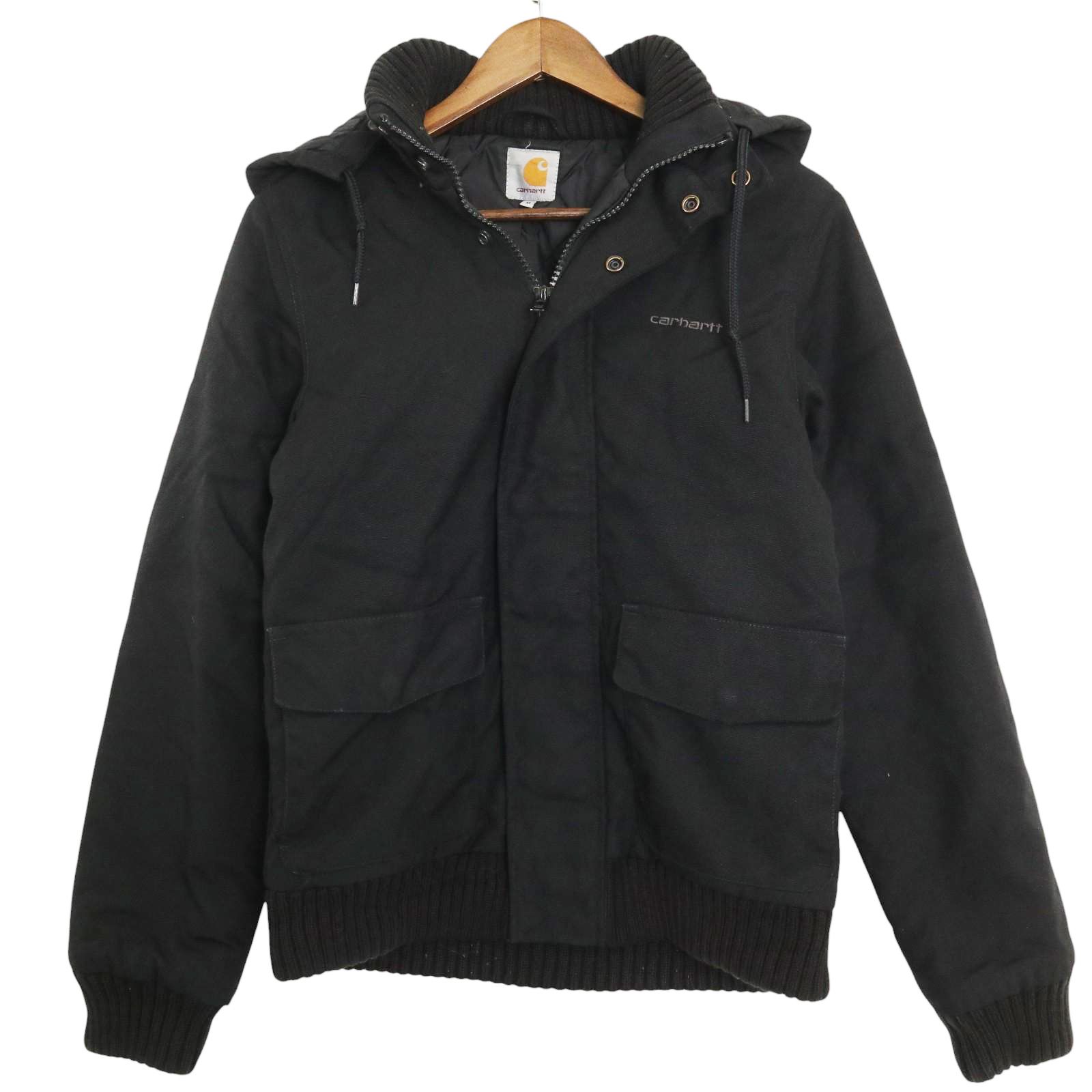 Carhartt カーハート レンジャージャケット ワーク ブラック (メンズ M) 中古 古着 A3130