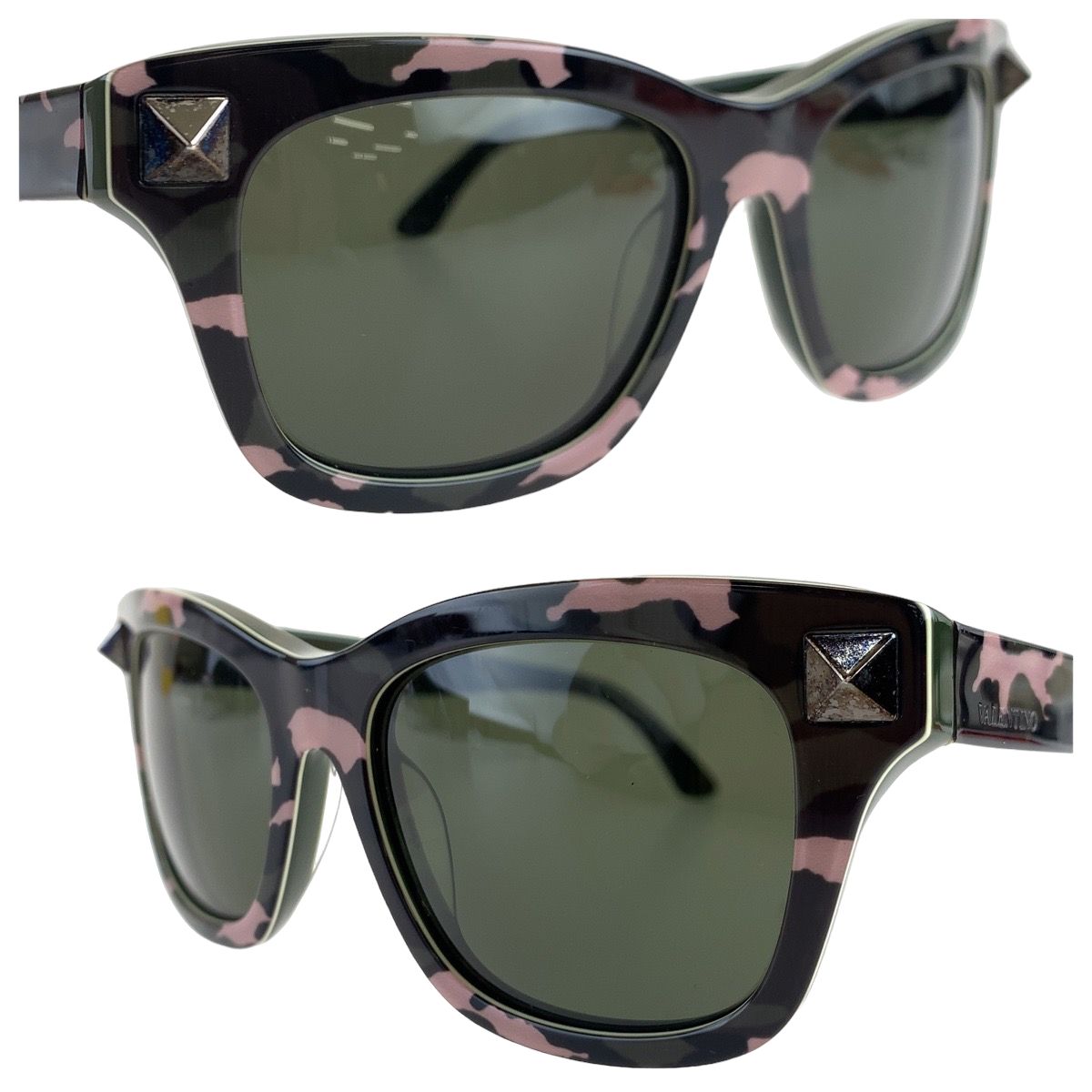 VALENTINO ヴァレンティノ 迷彩柄 マルチカラー プラスチック V656SC  